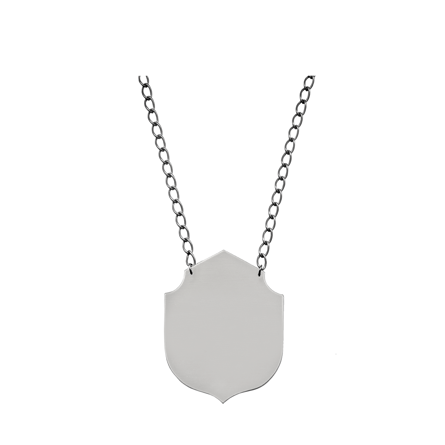 Jagdkette, Messing, altsilber, ohne Medaille, ohne Gravur