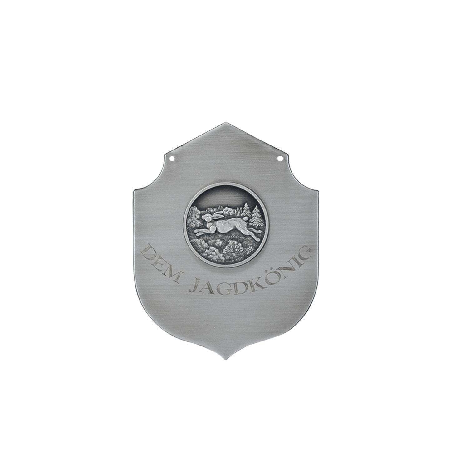 Mittelstück, Messing, altsilber, mit Medaille 54787-31, Öse(n) und Ring(en)