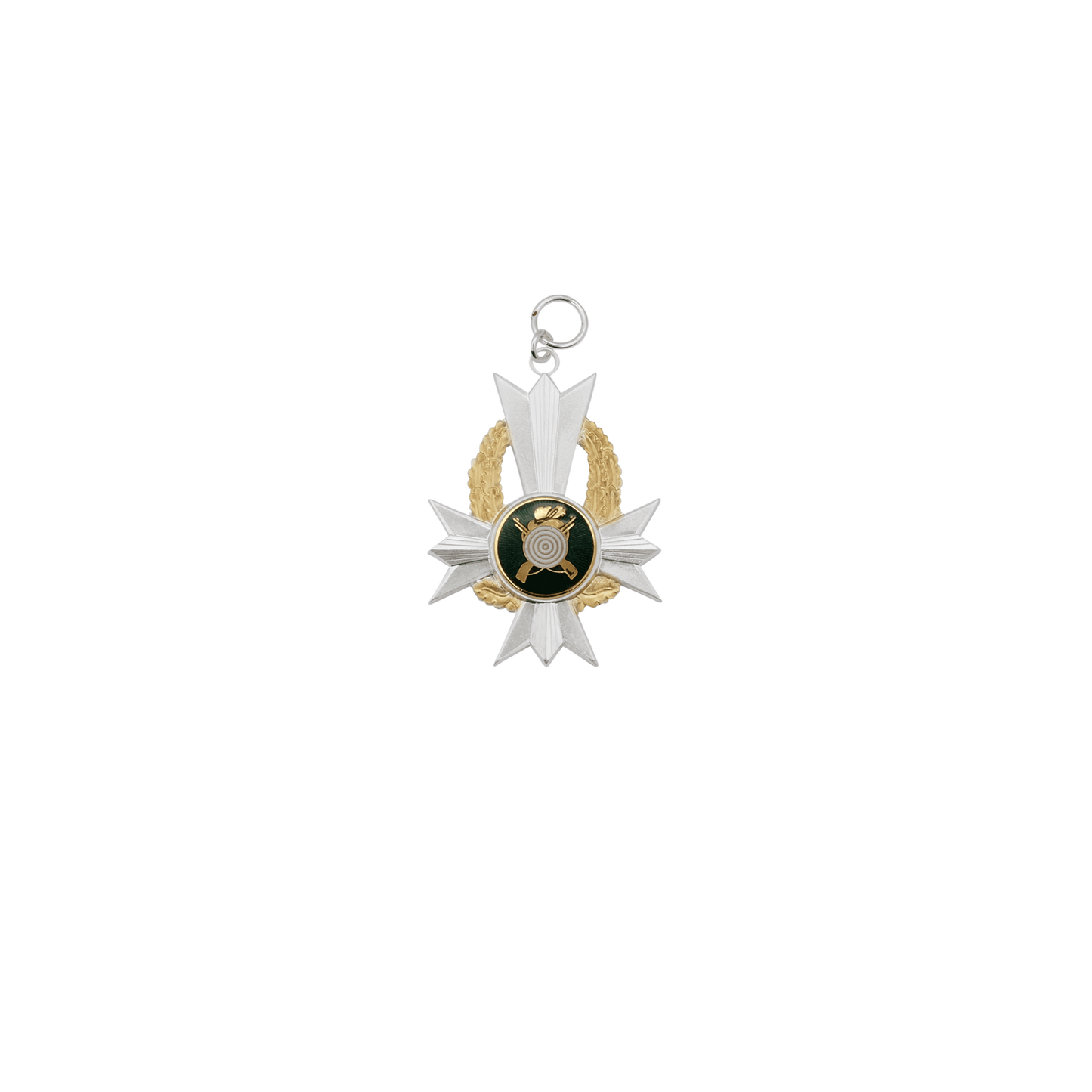 Orden, Messing, ziervergoldet, mit Öse(n) und Ring(en)