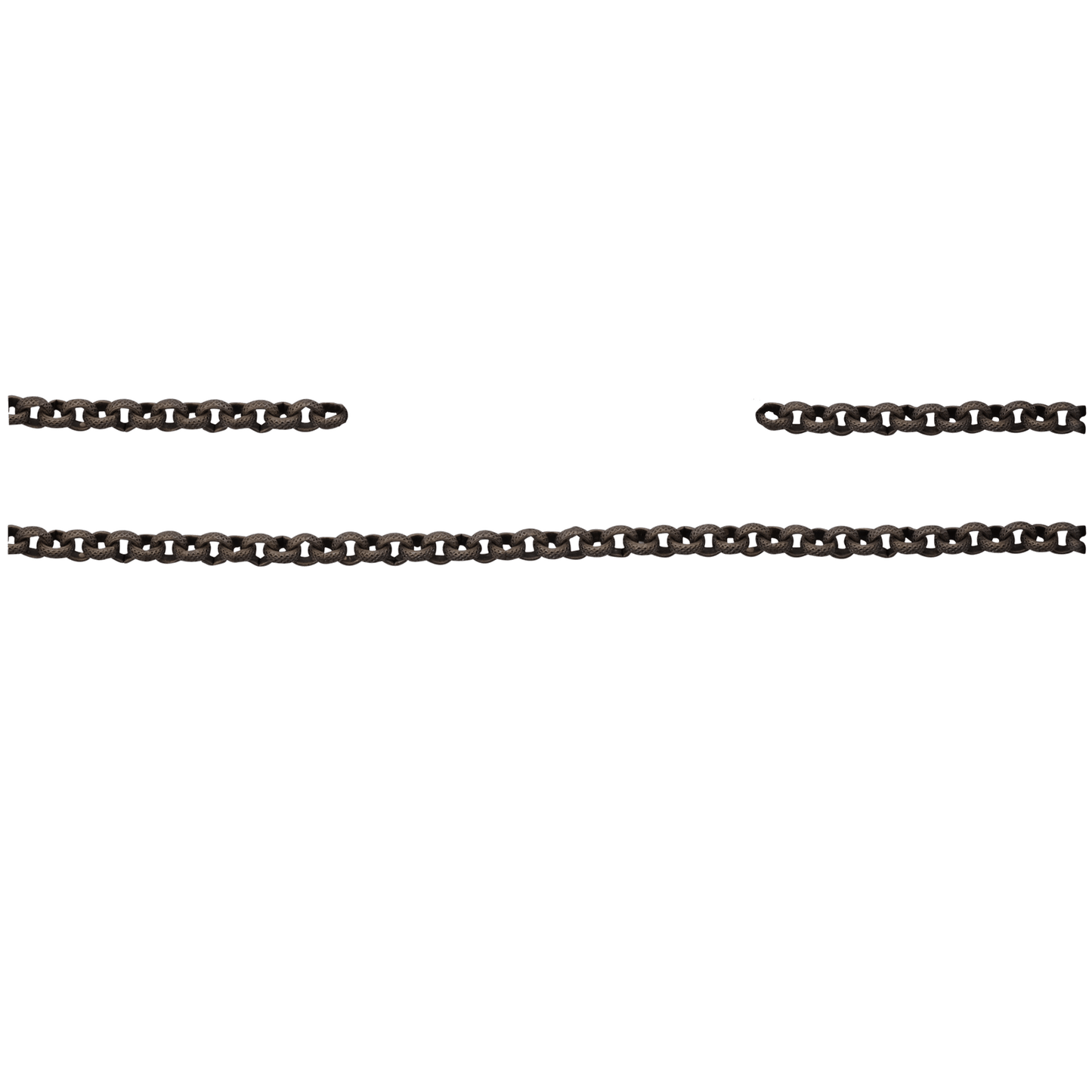 Kette, 10 cm, Messing, bronzefarbig,
