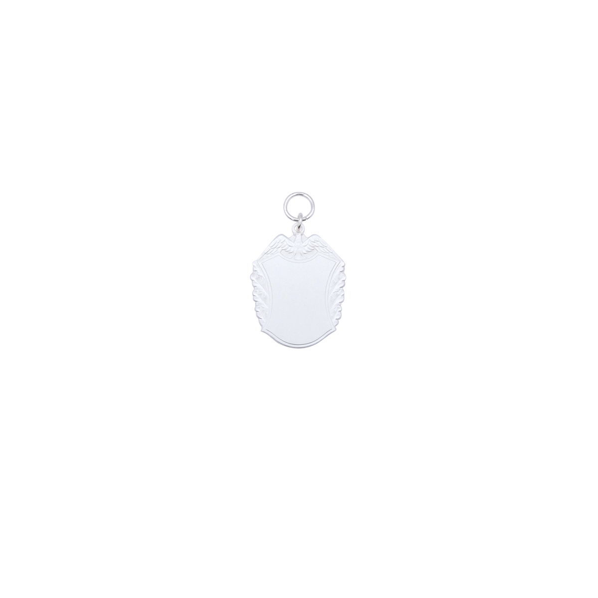 Anhänger, Echt Silber, versilbert, mit Öse(n) und Ring(en)