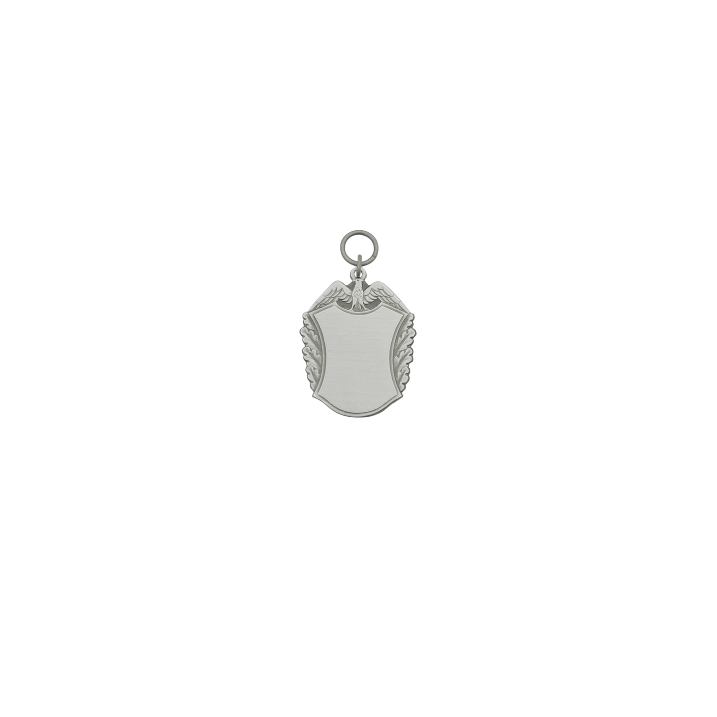 Anhänger, Echt Silber, altsilber, mit Öse(n) und Ring(en)