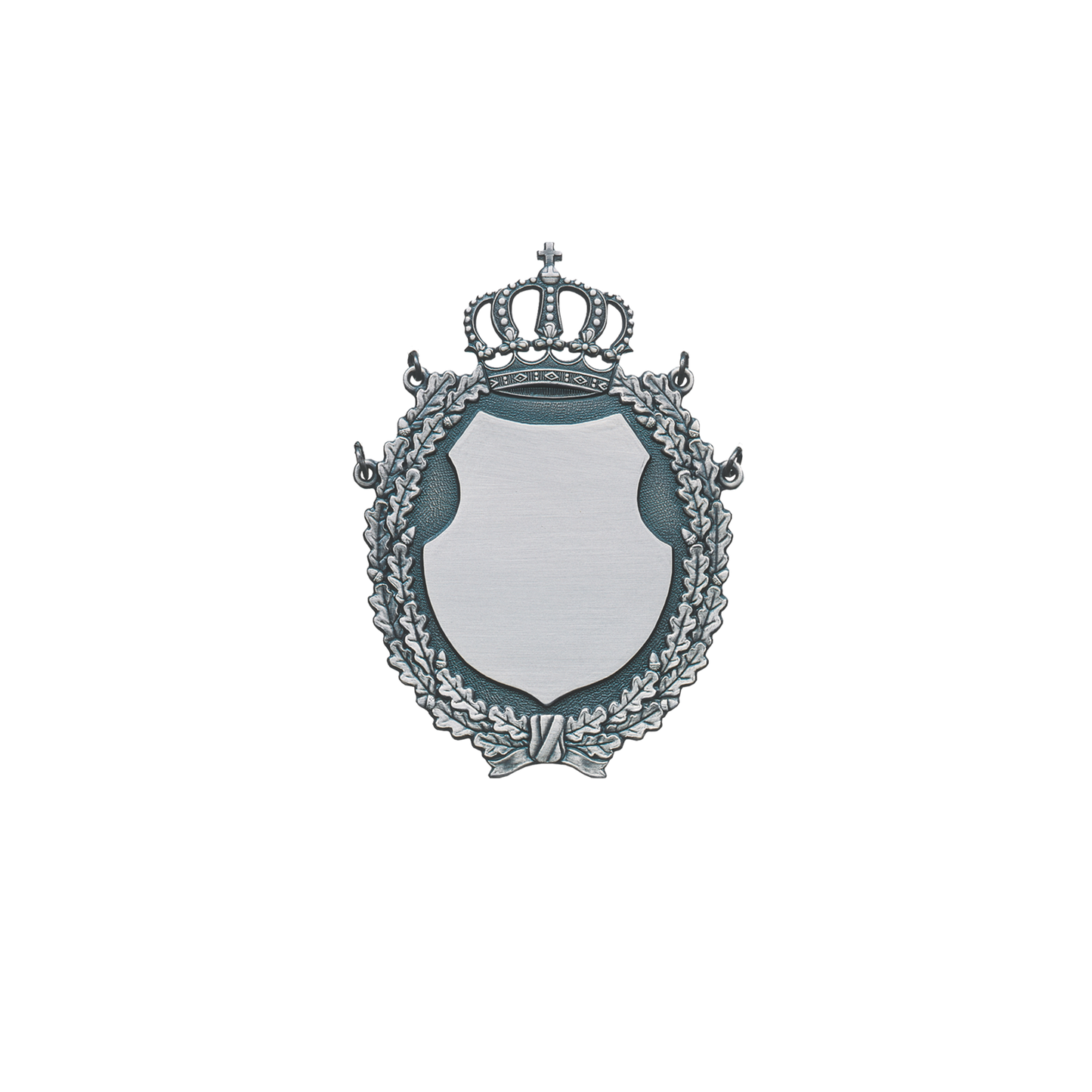 Mittelstück, Messing, altsilber, mit Öse(n) und Ring(en)