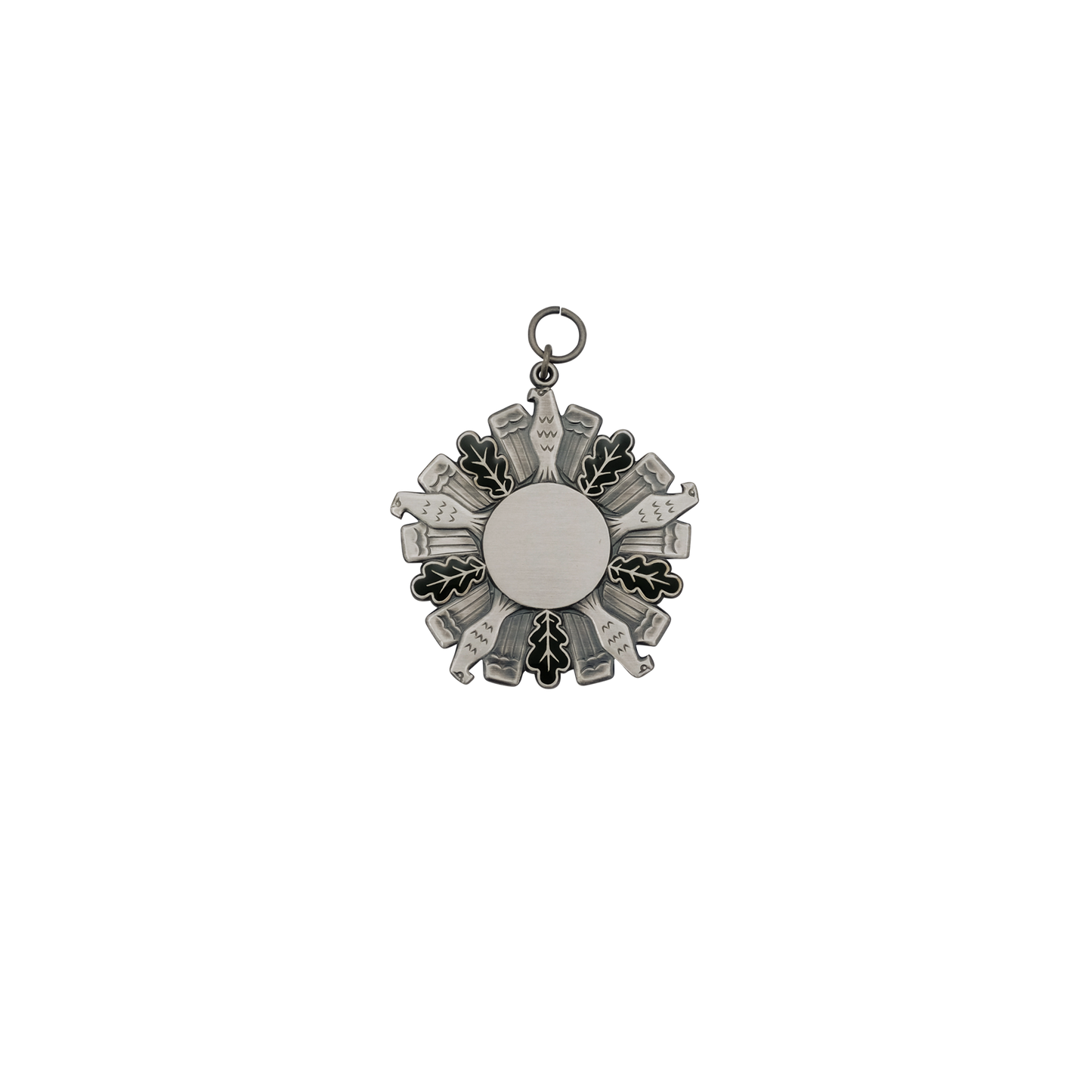 Orden , Messing, altsilber, mit Öse(n) und Ring(en)