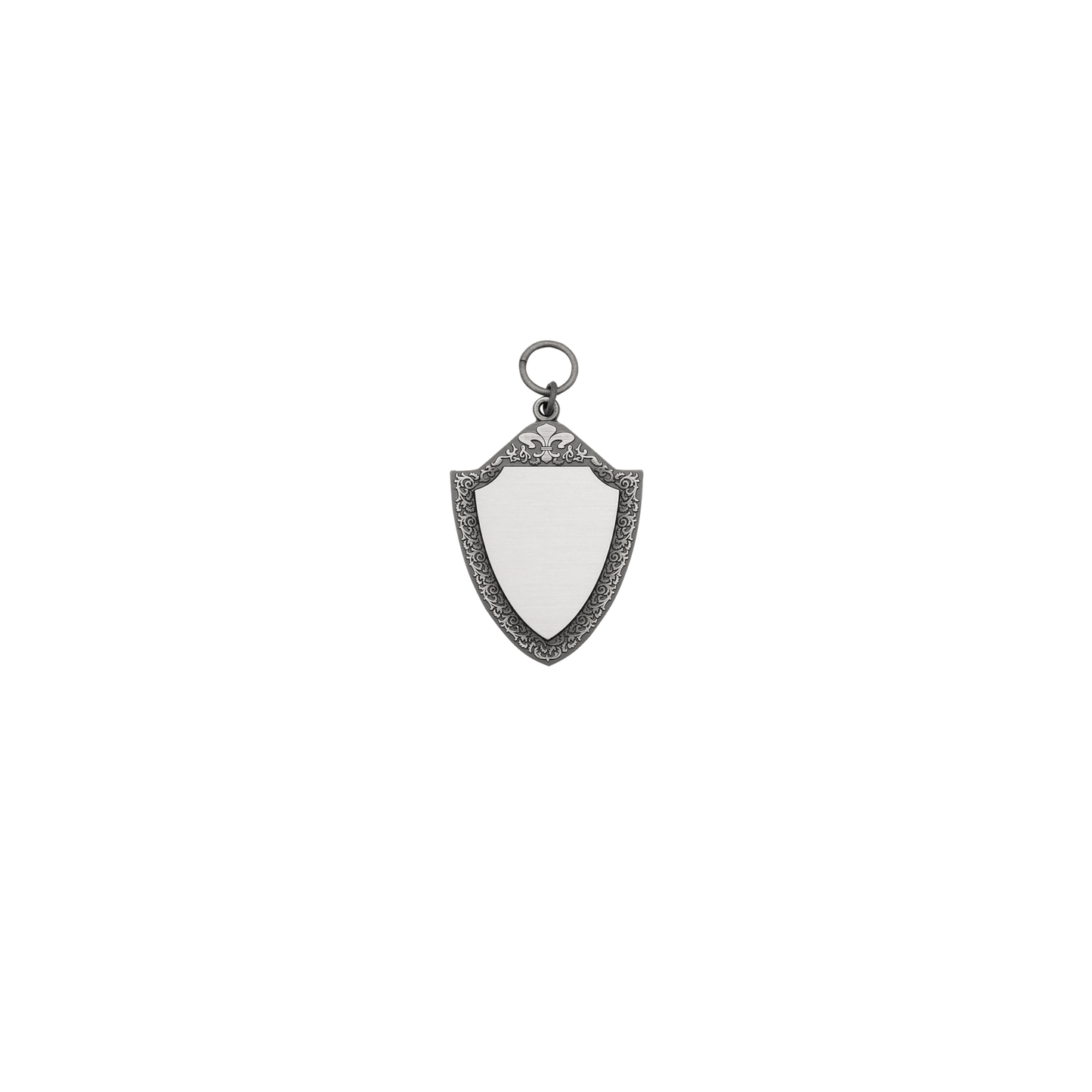RESTPOSTEN - Anhänger, Echt Silber, altsilber, mit Öse(n) und Ring(en)