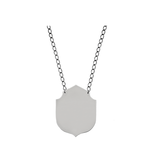Jagdkette, Messing, altsilber, ohne Medaille, ohne Gravur