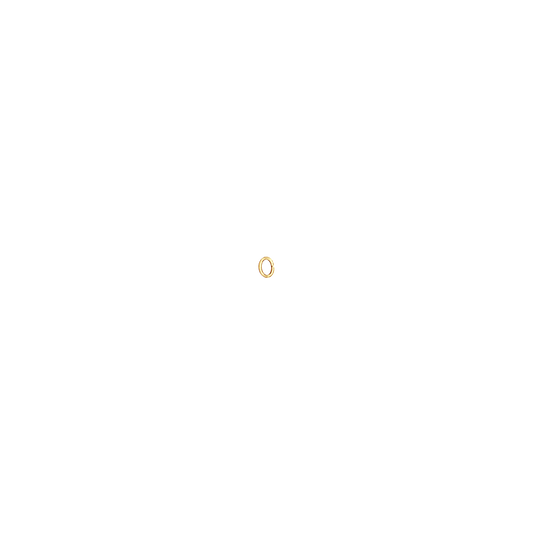 Ring, Messing, vergoldet, oval