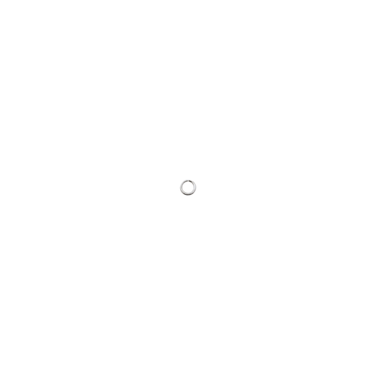 Ring, Messing, versilbert,