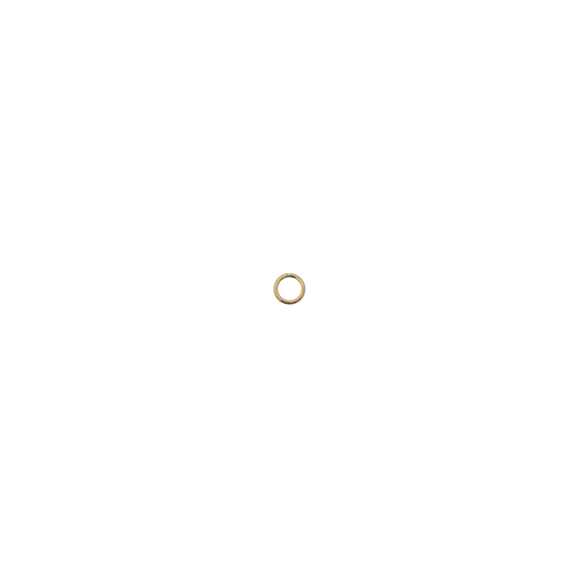 Ring, Echt Silber, vergoldet, ohne Befestigung