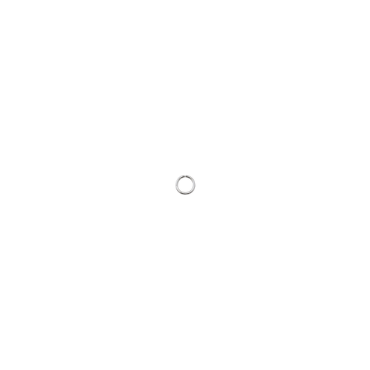 Ring, Echt Silber, versilbert, ohne Befestigung