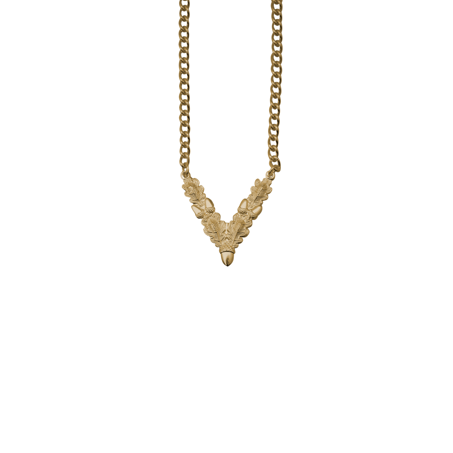 Kette, Messing, vergoldet,