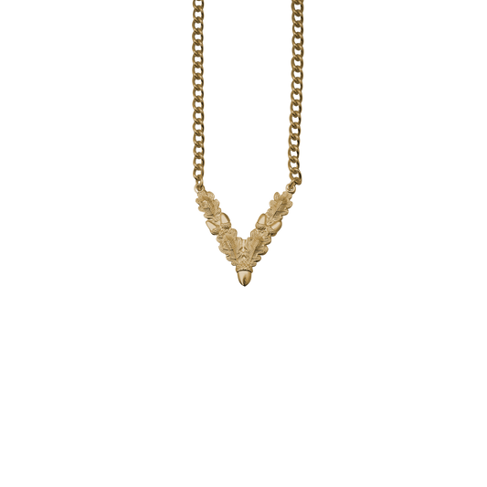 Kette, Messing, vergoldet,