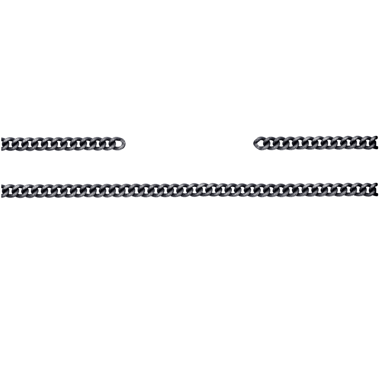 Kette, 10 cm, Messing, altsilber