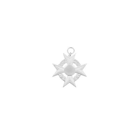 Orden, Echt Silber, versilbert, mit Öse(n) und Ring(en)