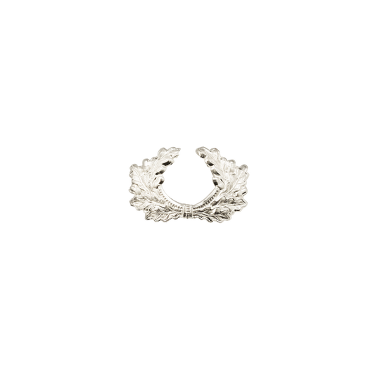 Kranz, Messing, versilbert, mit Splint(en)