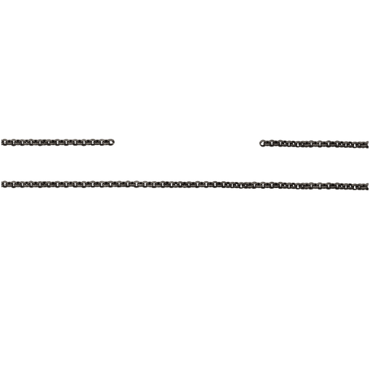 Kette, 10 cm, Messing, altsilber