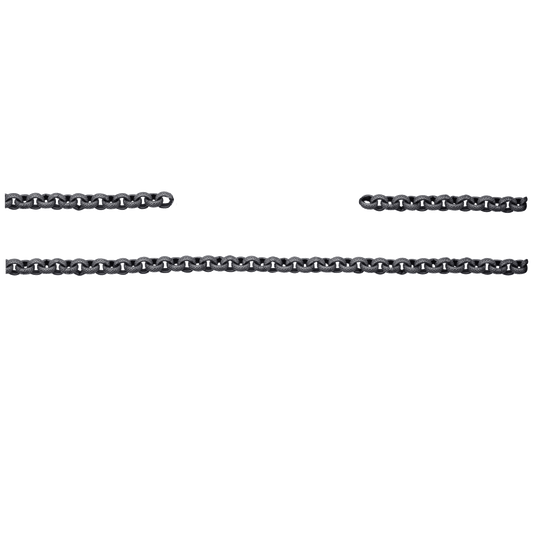 Kette, 10 cm, Messing, altsilber
