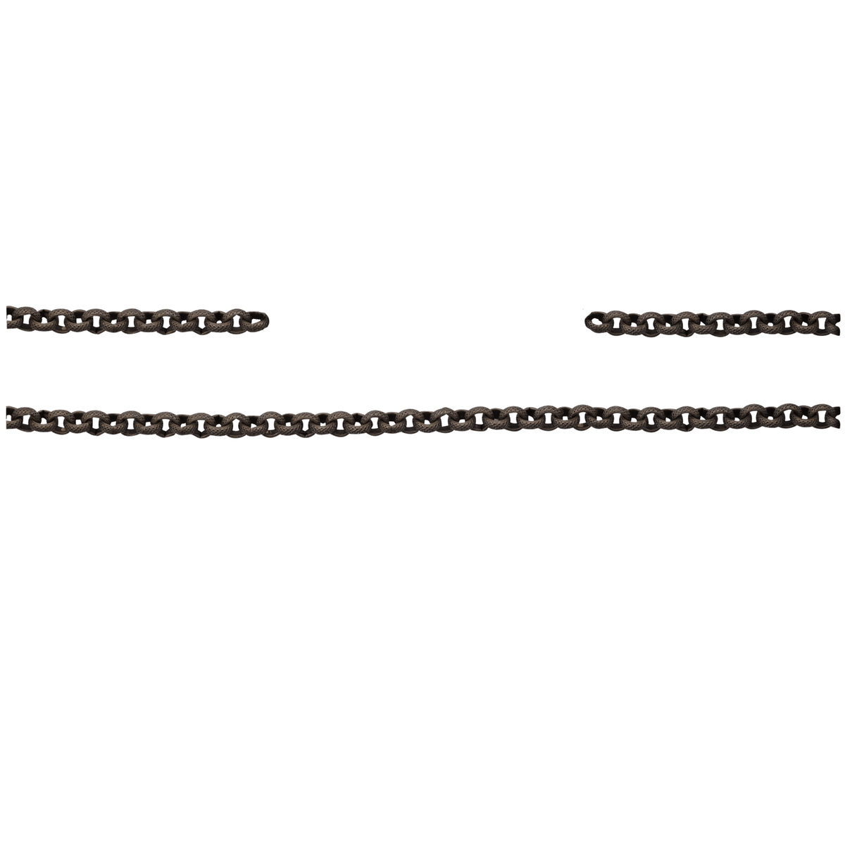 Kette, 10 cm, Messing, bronzefarbig,