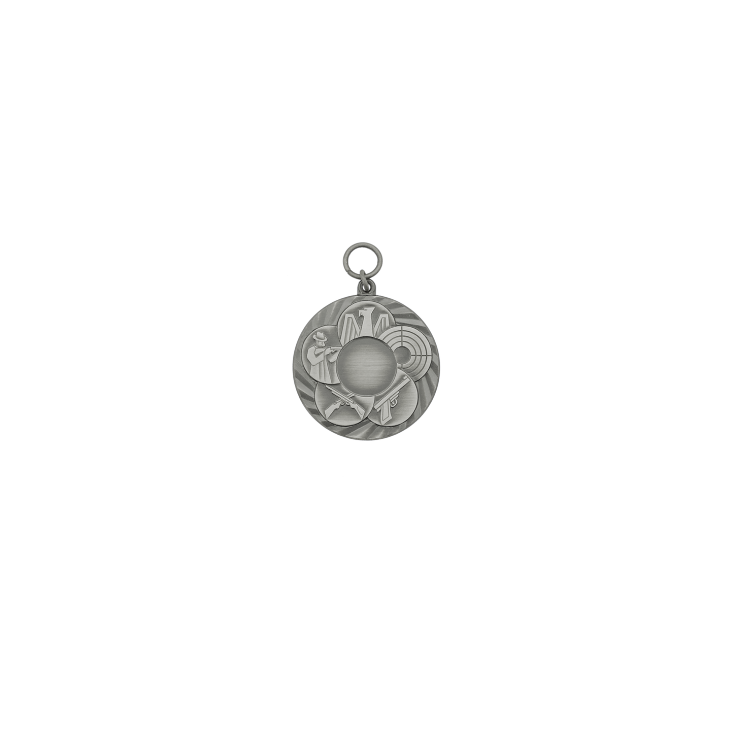 Anhänger , Messing, altsilber, mit Öse(n) und Ring(en)