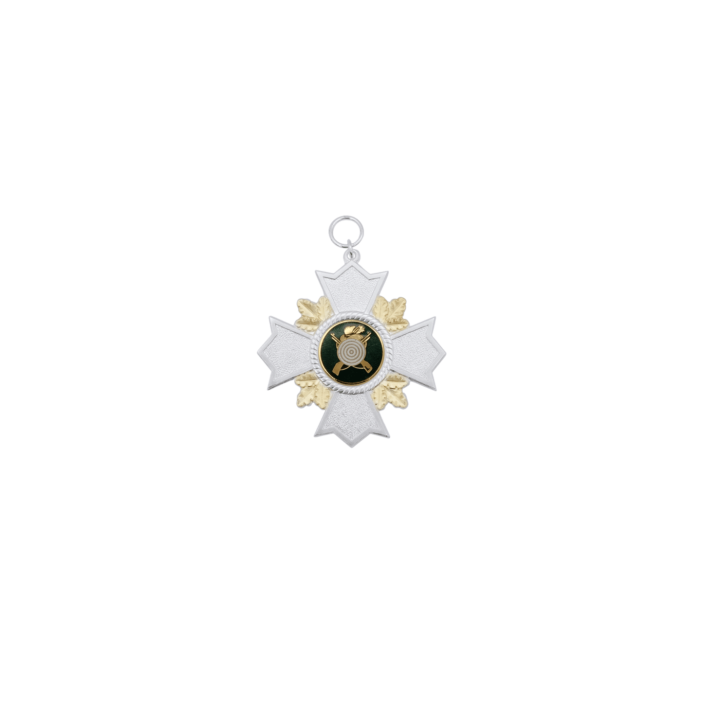 Orden, Messing, ziervergoldet, mit Öse(n) und Ring(en)