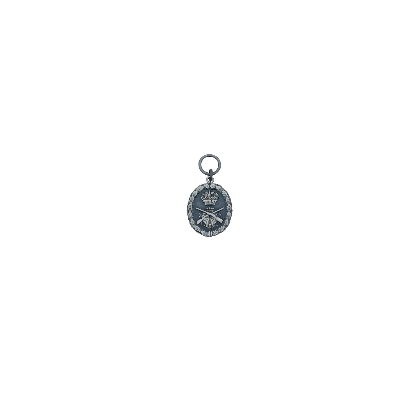 Orden , Messing, altsilber, mit Öse(n) und Ring(en)