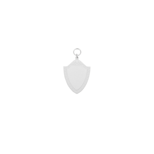 Anhänger, Echt Silber, versilbert, mit Öse(n) und Ring(en)