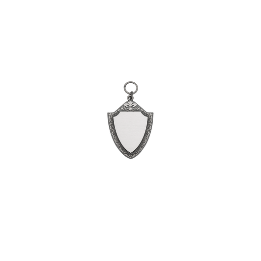 RESTPOSTEN - Anhänger, Echt Silber, altsilber, mit Öse(n) und Ring(en)