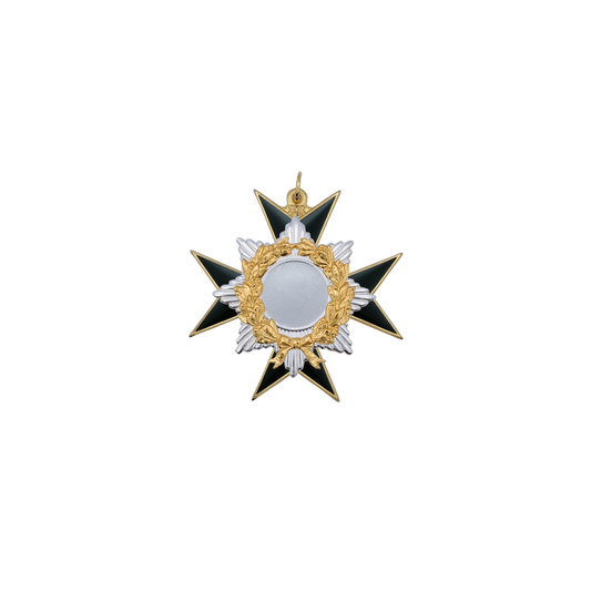 Orden, Messing, vergoldet, mit Öse(n) und Ring(en)